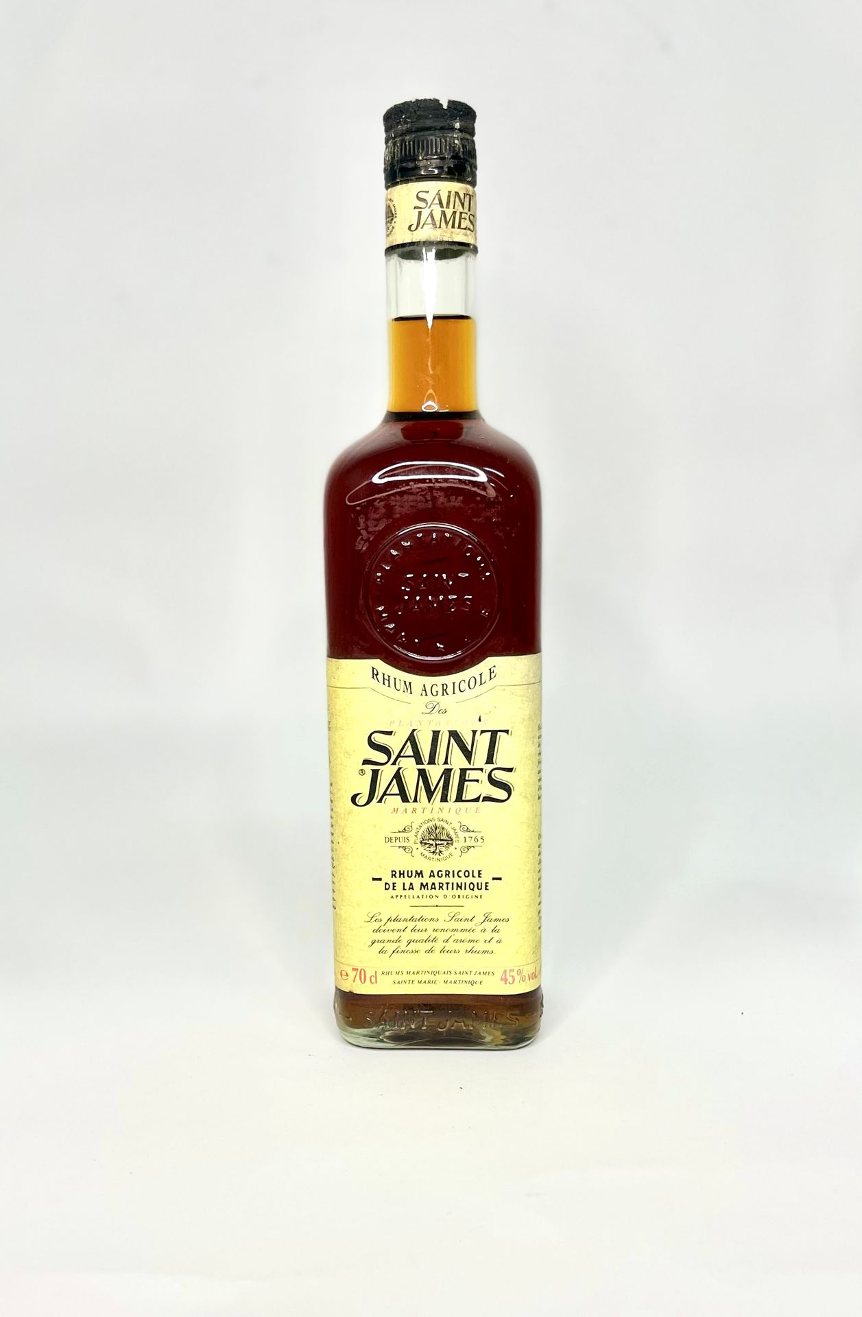 Null PLANTATIONS SAINT JAMES

Old agricultural rum 45°, Martinique AOC.

70 cl.