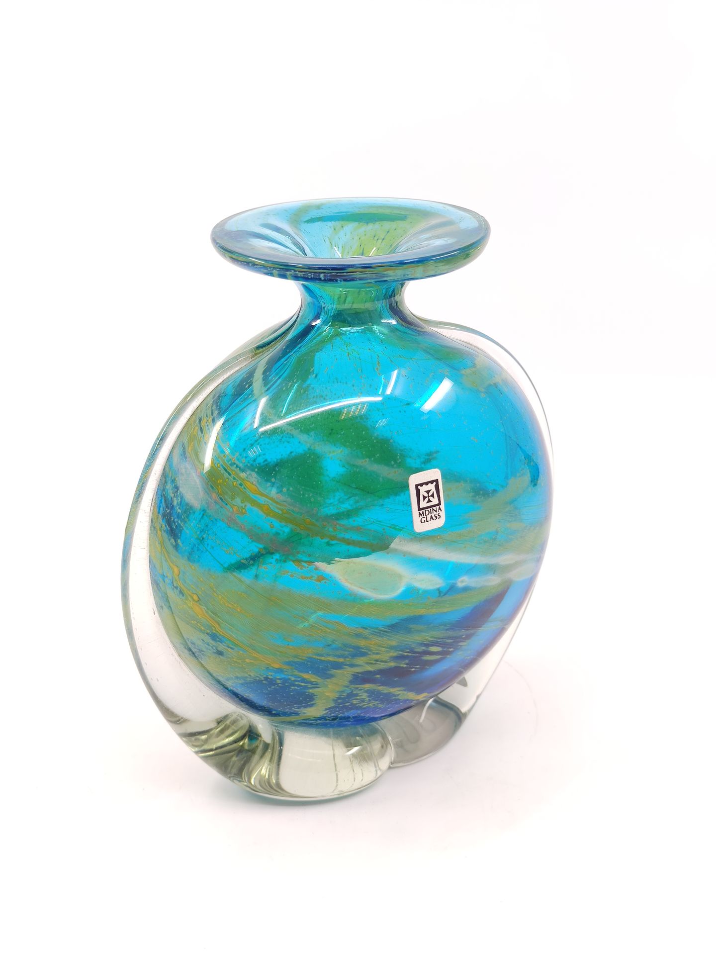 Null NDINH Malte

Vase soliflore en verre soufflé de couleur bleu turquoise et s&hellip;