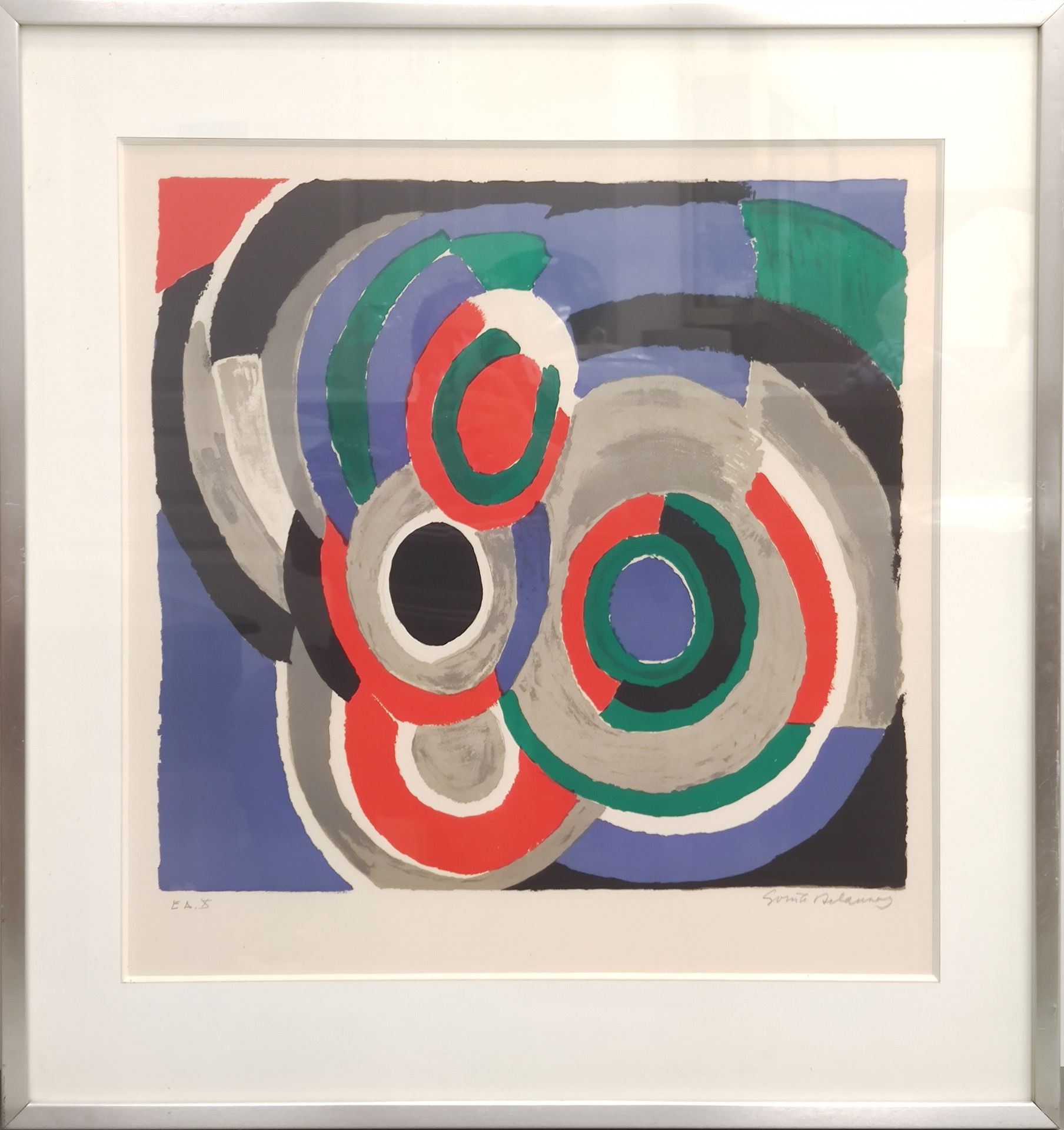Null 
索尼娅-德劳内 (1885-1979)




向斯特拉文斯基致敬




有框架和上釉的艺术家彩色样张





尺寸：61,5 x 60 cm