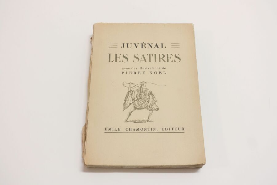 Null JUVÉNAL. Les Satires.

Illustrations de P. Noël.

In-8°, broché.

(Dos très&hellip;