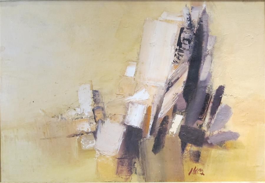 Null Jean-Émile PODEVIN (1925-2011).

Composition abstraite.

Huile sur toile, s&hellip;