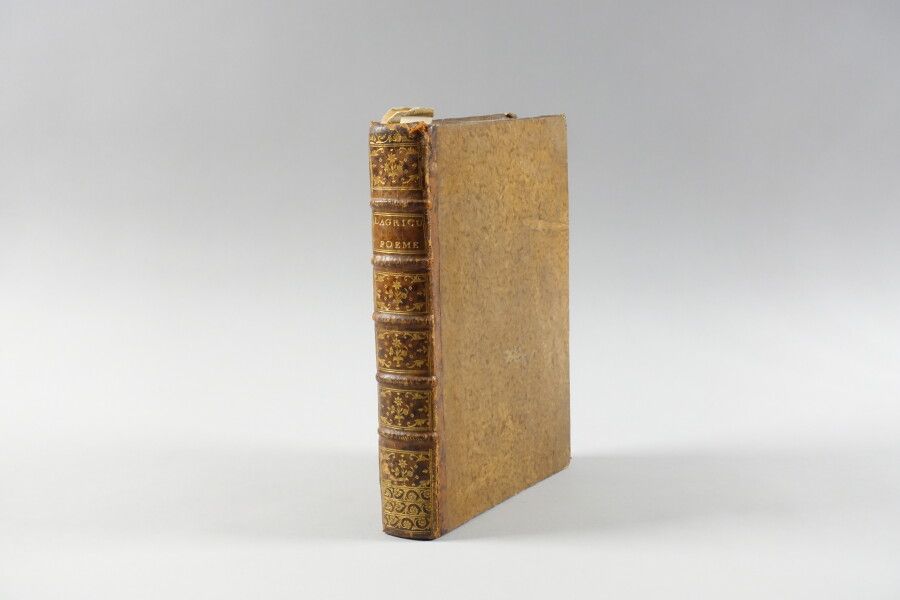 Null Agriculture. Poem.

Binding.

Paris, Imprimerie royale, 1774.

Ex-libris Je&hellip;