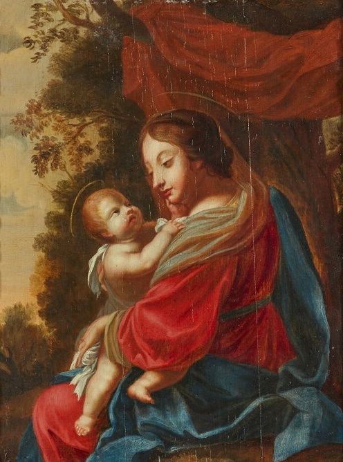 Null Attribué à Melchior de BOUT (École française vers 1700)

Vierge à l'Enfant &hellip;