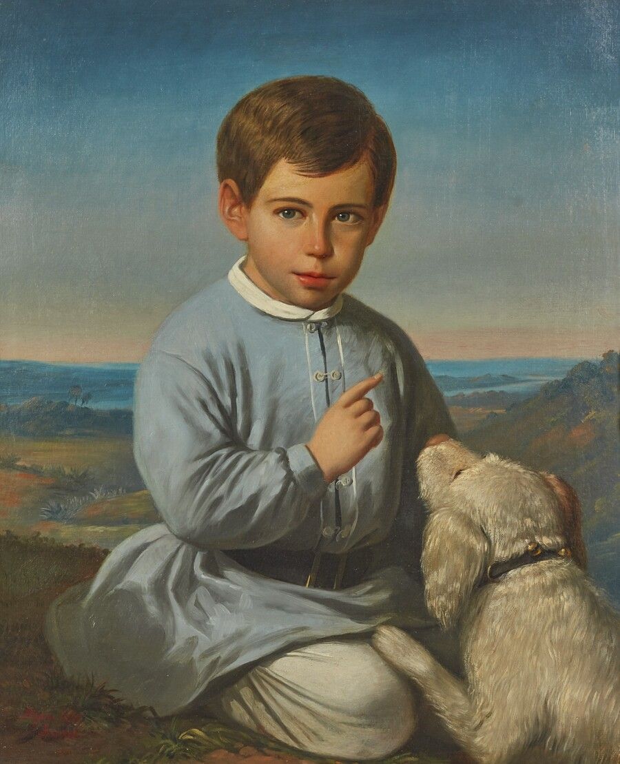 Null Emmanuel-Joseph LAURET dit Lauret l'Aîné (1809-1882)

Portrait de jeune gar&hellip;