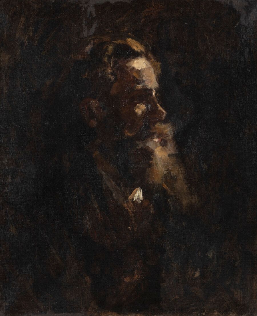 Null École française du XIXe siècle

Portrait d'Alphonse Osbert, vers 1882

Huil&hellip;