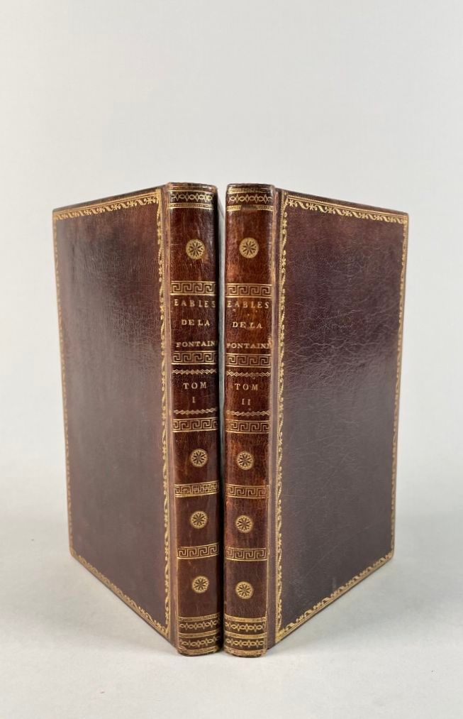 Null LA FONTAINE Jean de. Fables mises en vers. Paris, A.A. Renouard, 1795 ; 2 v&hellip;