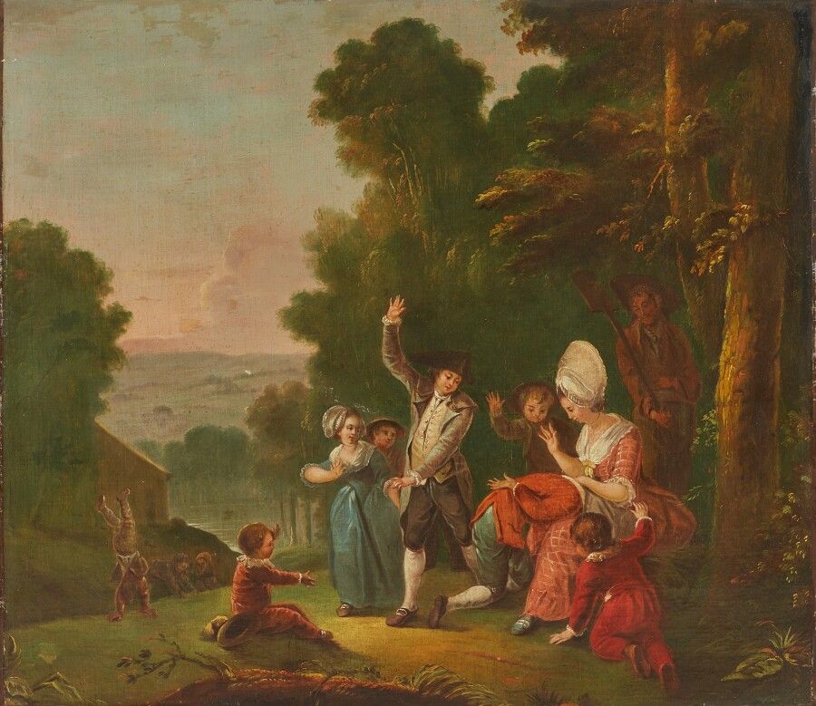 Null Attribué à Jan Antoon GAREMYN (1712-1799)

Le jeu de la main chaude

Toile
&hellip;
