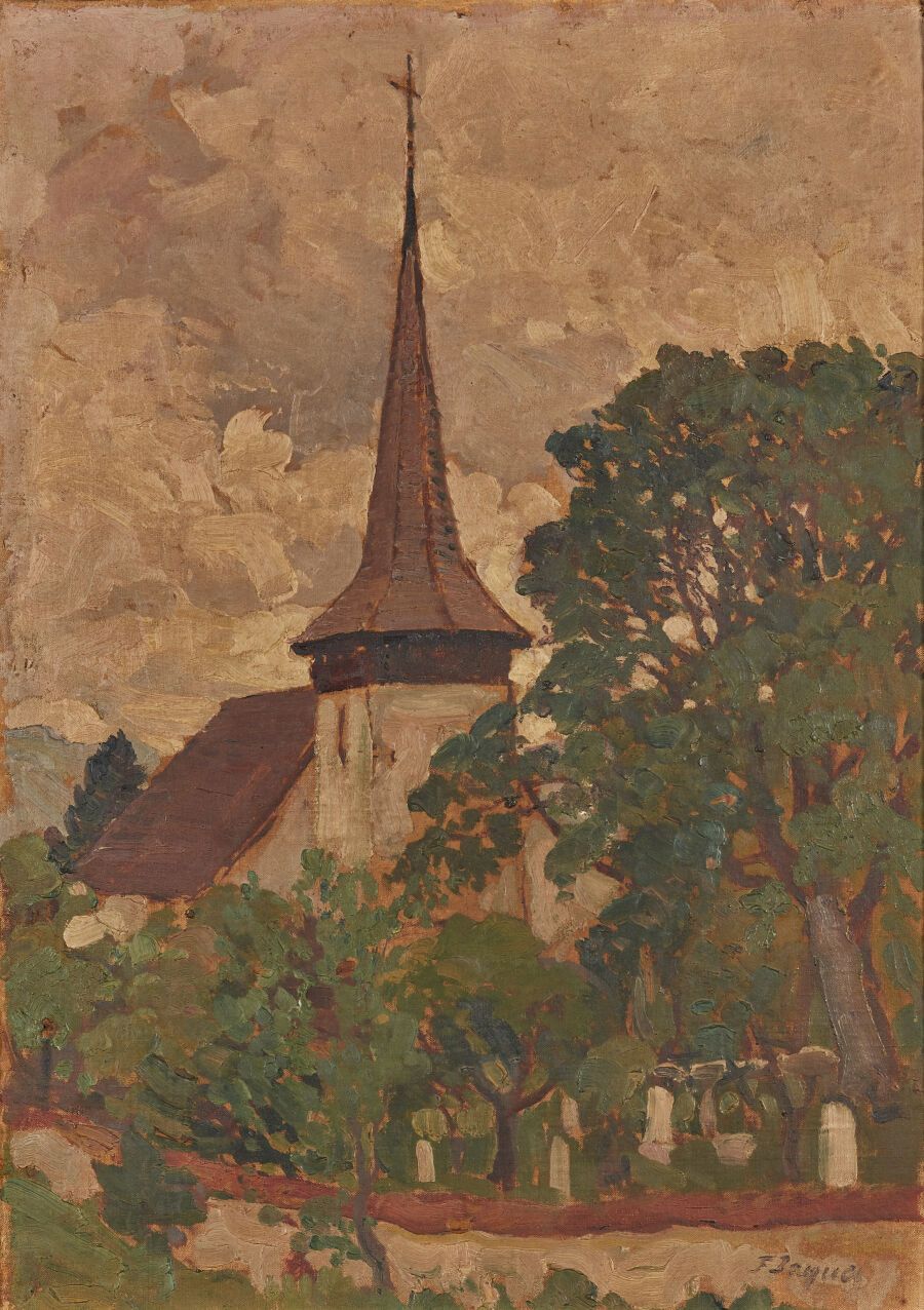 Null François JACQUES (1877-1937)

Église dans un paysage arboré

Huile sur toil&hellip;