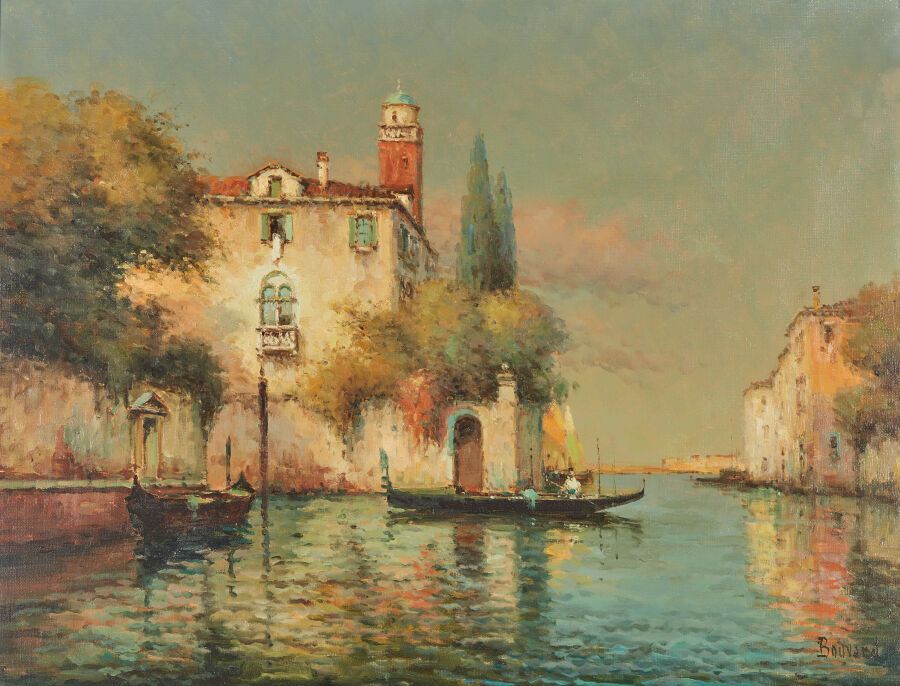 Null BOUVARD 

Vue d'un canal à Venise

Huile sur toile, signée en bas à droite &hellip;