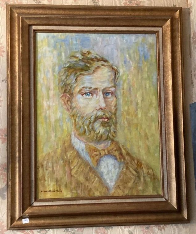 Null Hubert ETCHEVERRIA (XXe siècle)

Portrait d'homme

Huile sur toile, signée &hellip;