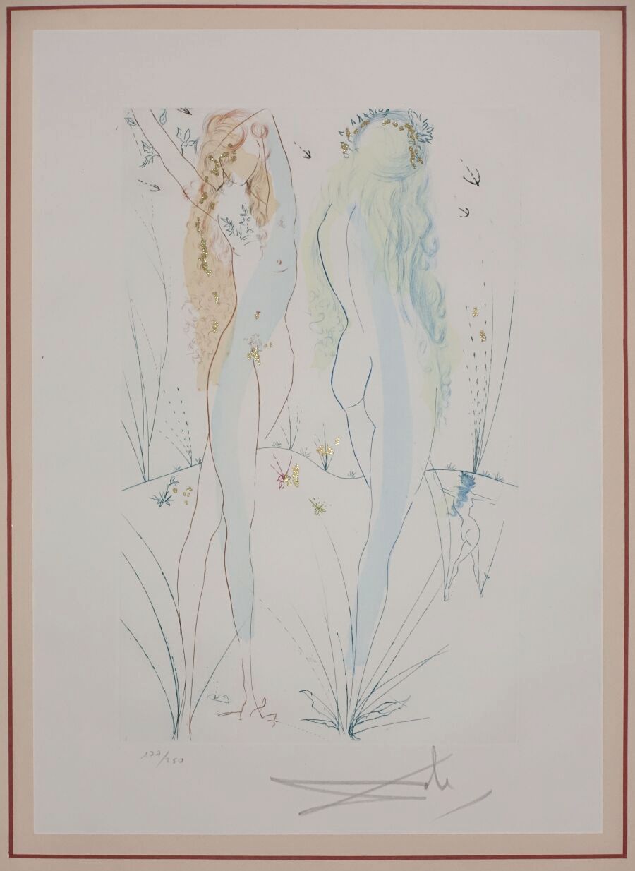 Null D'après Salvador DALI (1904-1989)

Retour, Shulamite

Lithographie, signée &hellip;