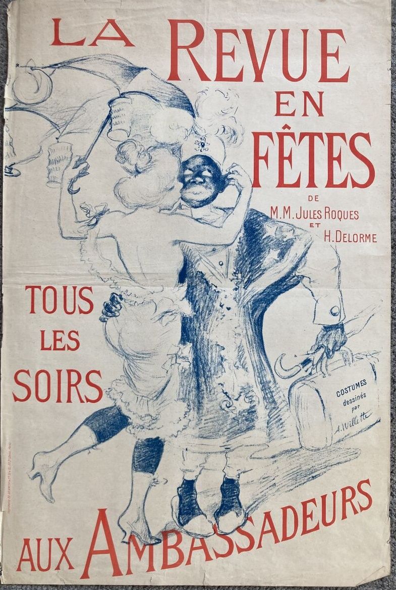 Null Adolphe WILLETTE (1857-1926)

La revue en fêtes - tous les soirs aux Ambass&hellip;