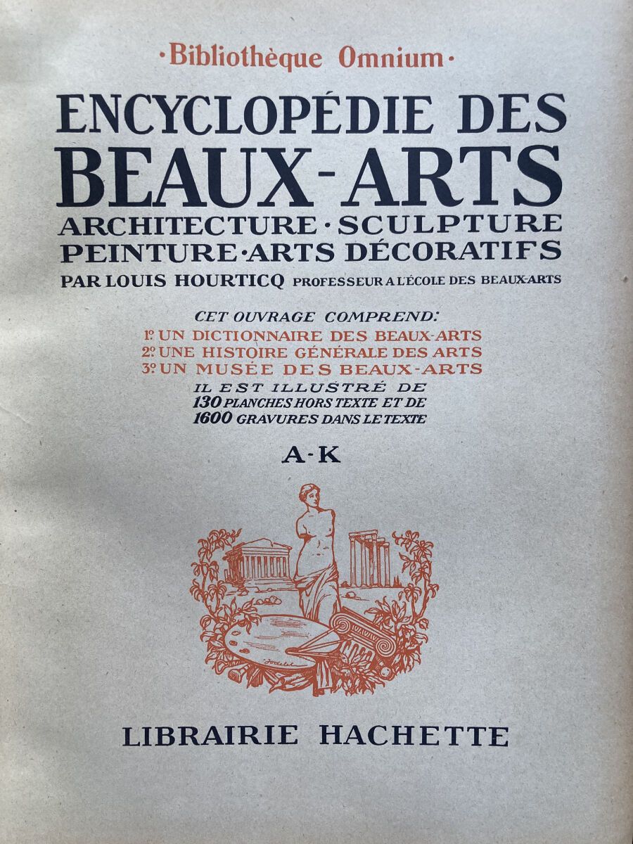 Null Louis HOURTICQ

Encyclopédie des Beaux-arts 

Architecture, sculpture, pein&hellip;
