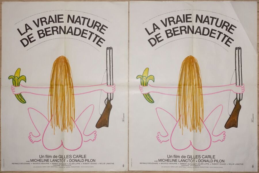 Null La vraie nature de Bernadette - Gilles Carles - 1972

Deux affiches du film&hellip;