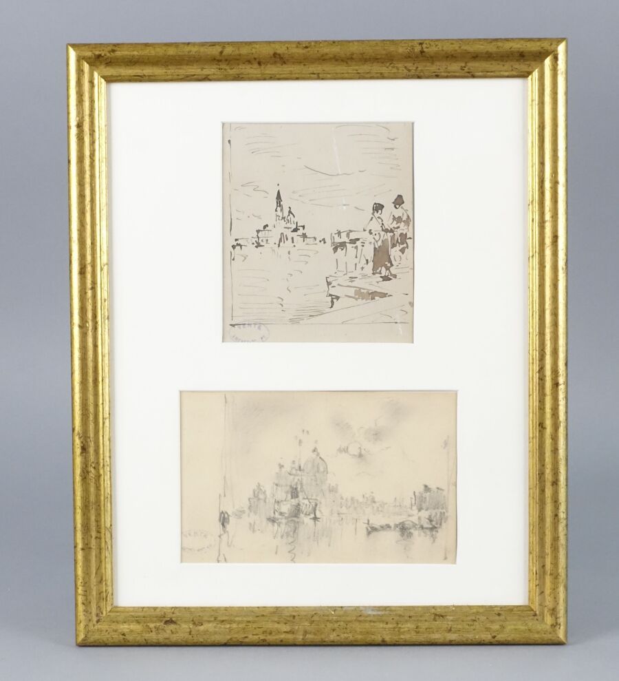 Null Amédée ROSIER (1831-1898)

Deux vues de Venise

Crayon et encre, cachet de &hellip;