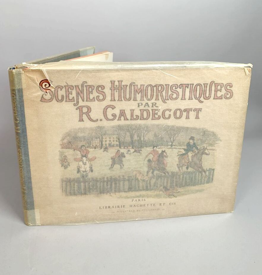 Null CALDECOTT Randolph. Scènes humoristiques. Paris, Hachette et Cie, 1882 ; in&hellip;