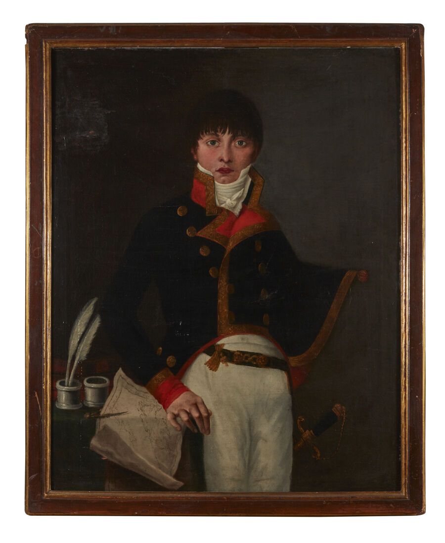 Null Spanish school of the early 19th century
"Young Spanish naval officer holdi&hellip;