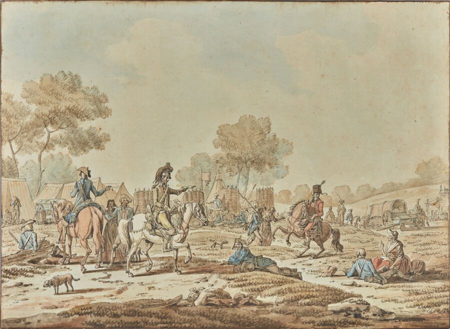 Null Attribué à Jacques-Joseph-François SWEBACH dit DESFONTAINES (Metz 1769-Pari&hellip;