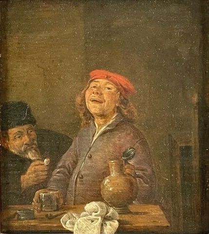 Null Attribué à Jan Miense MOLENAER (Haarlem vers 1610-1668)
Joyeux buveur
Panne&hellip;
