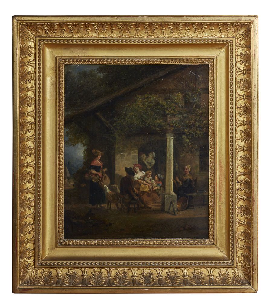 Null Jean-Louis DEMARNE (1744-1829) zugeschrieben.
Familientreffen in der Garten&hellip;