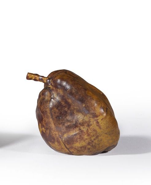 Null Émile GRITTEL (1870-1953)
"Pear
Stoneware proof with large brown, green and&hellip;