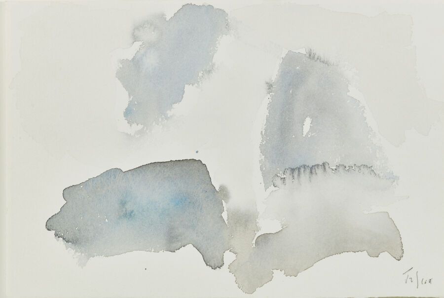 Null Pierre TAL COAT (1905-1985)
Trois petits nuages gris, 1979
Aquarelle sur ca&hellip;