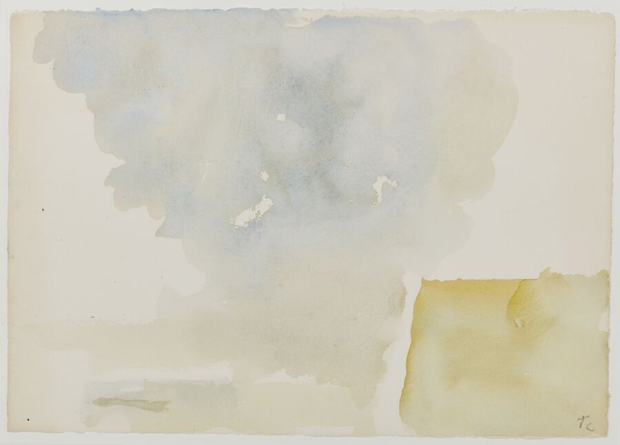 Null Pierre TAL COAT (1905-1985)
Grand nuage gris et jaune, 1979
Aquarelle, mono&hellip;