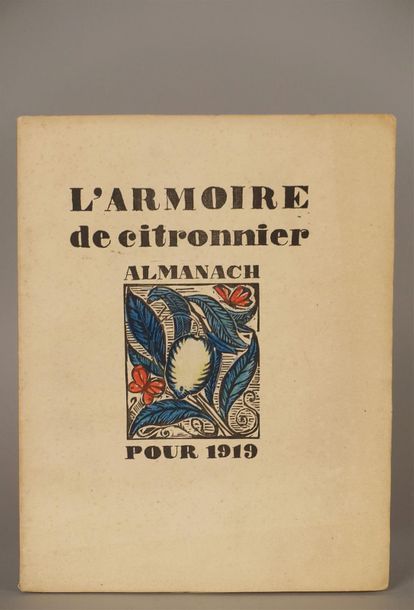 Null ARMOIRE DE CITRONNIER, L' Almanach pour 1919. Paris, Maurice Boussus, 1919 &hellip;