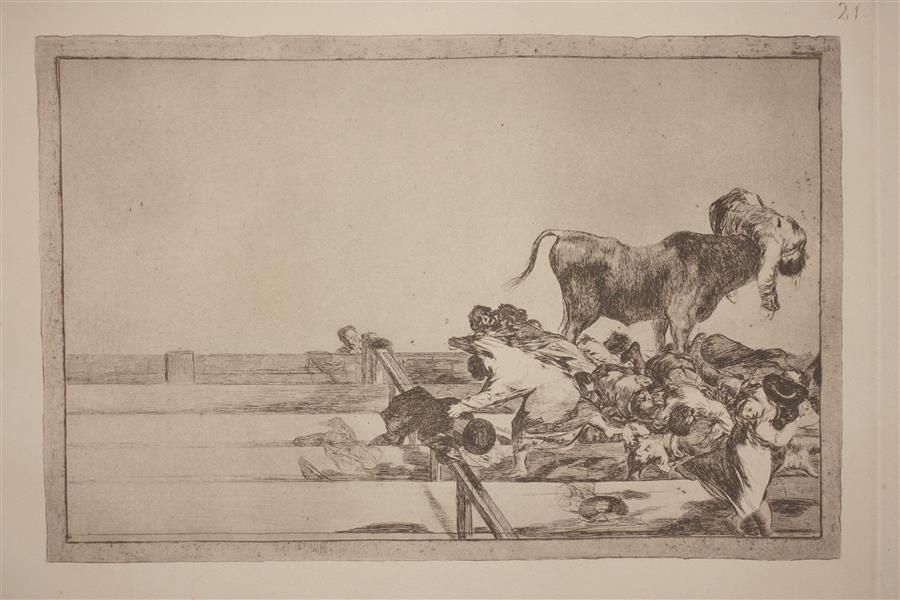 Null D'après Francisco de Goya y Lucientes (1746-1828).
Tauromachie. Deux estamp&hellip;