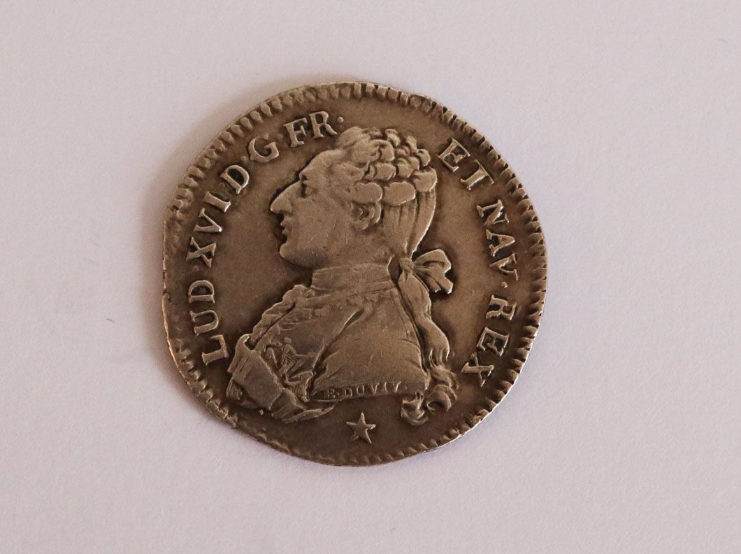 Null Louis XVI, 1/5e d'écu 1788 MA = Marseille. Dy.1710