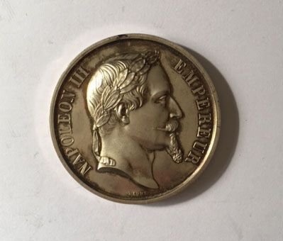 Null Napoléon III - Médaille en argent Ministère de l'Agriculture et du Commerce&hellip;