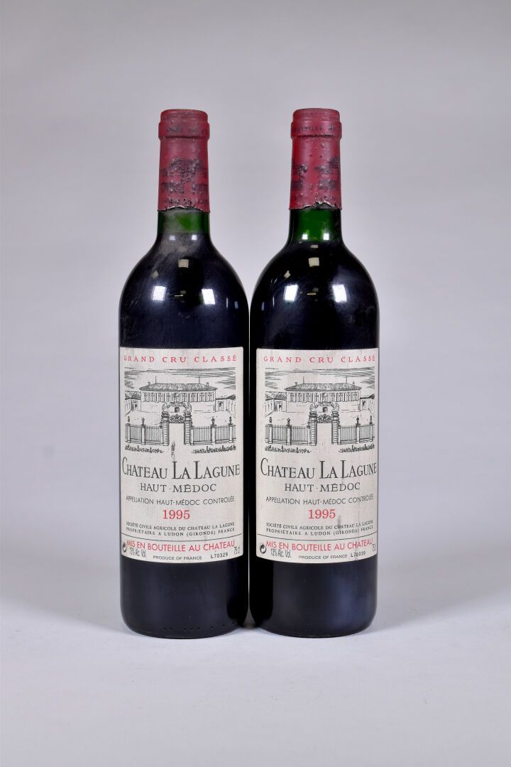 Null 2 bouteilles, Haut-Médoc, Château La Lagune, 3ème Grand Cru Classé, 1995. 1&hellip;