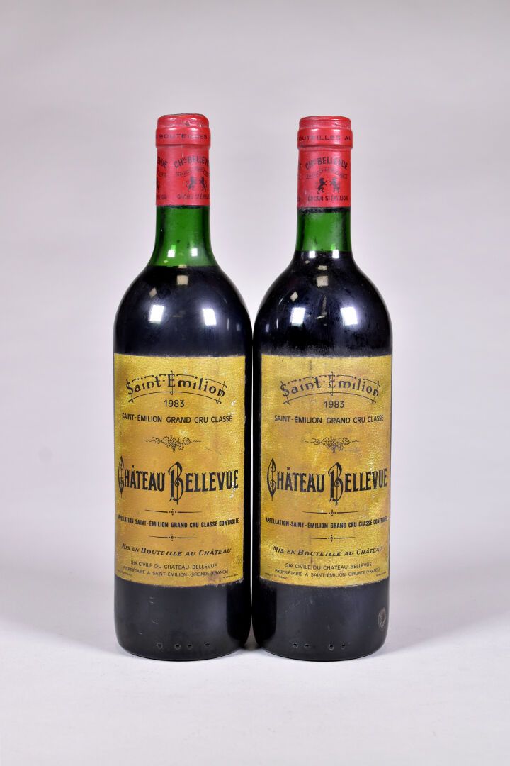 Null 2 bouteilles, Saint-Emilion Grand Cru, Château Bellevue, Grand Cru classé, &hellip;