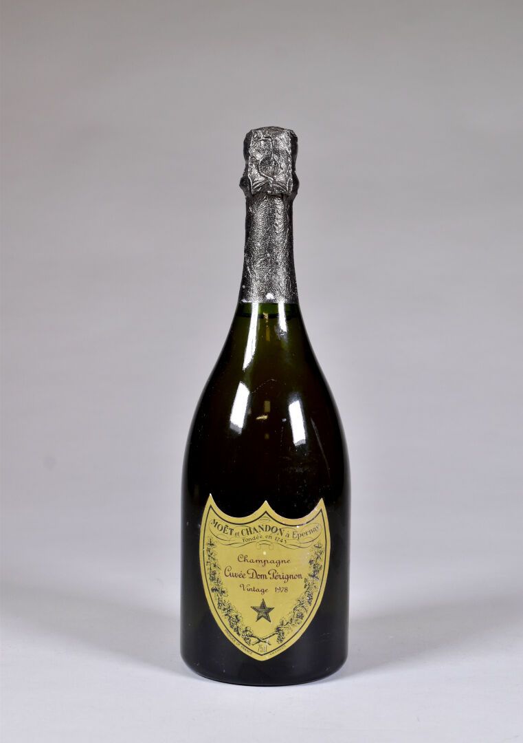 Null 1 bouteille, Champagne, Dom Pérignon, 1978.