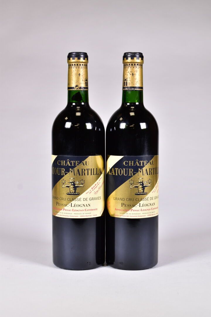 Null 2 bouteilles, Pessac-Léognan, Château Latour-Martillac, Grand Cru Classé de&hellip;