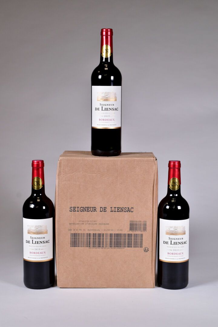 Null 24 Flaschen (verpackt in Kartons zu 6 Flaschen), Bordeaux, Seigneur de Lien&hellip;