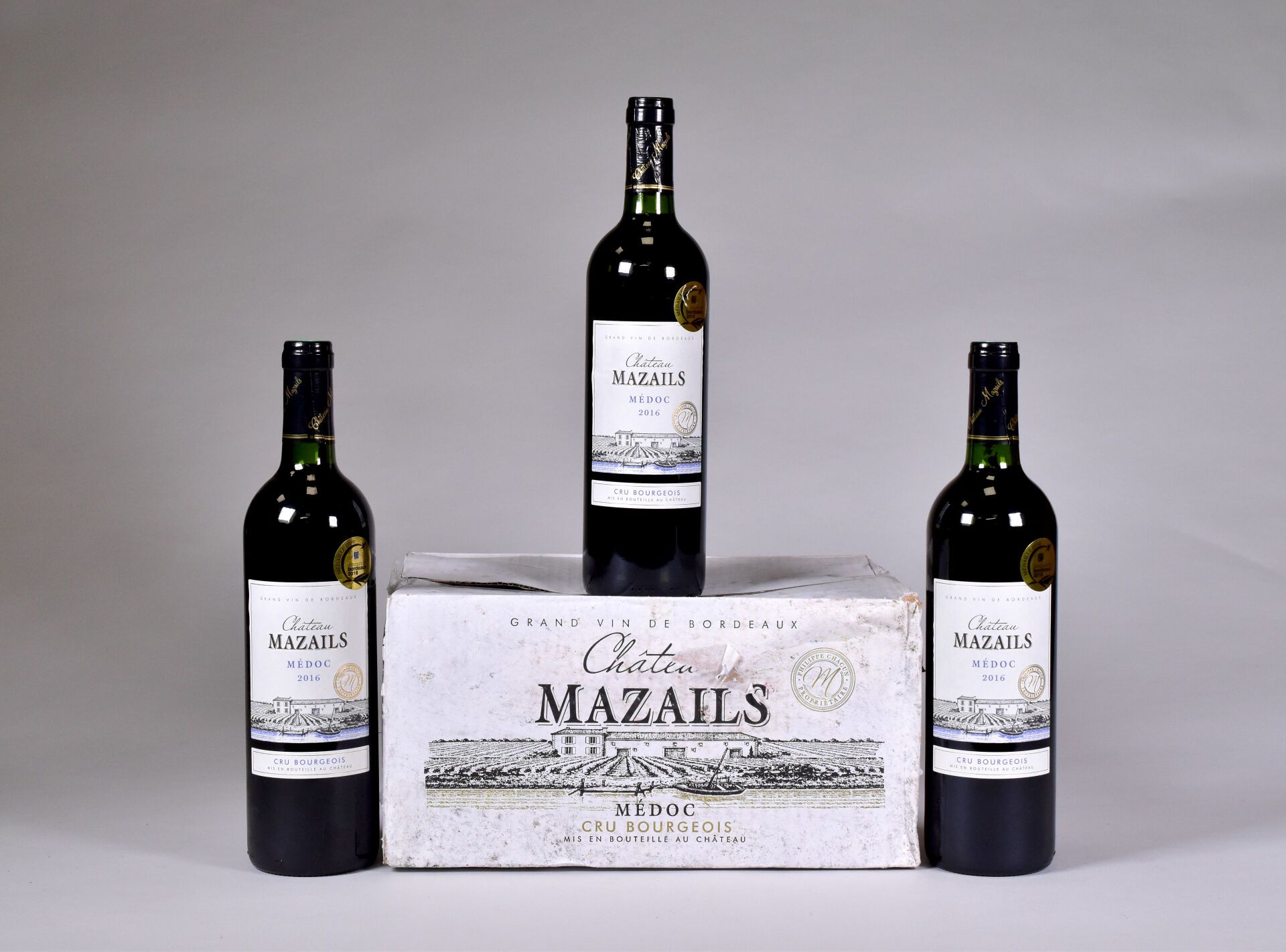 Null 18 bouteilles (conditionnées en cartons de 6 bouteilles), Médoc, Château Ma&hellip;