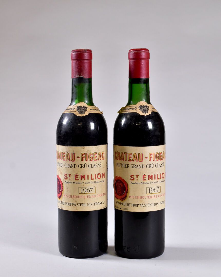 Null 2 bouteilles, Saint-Emilion Grand Cru, Château-Figeac, 1er Grand Cru Classé&hellip;