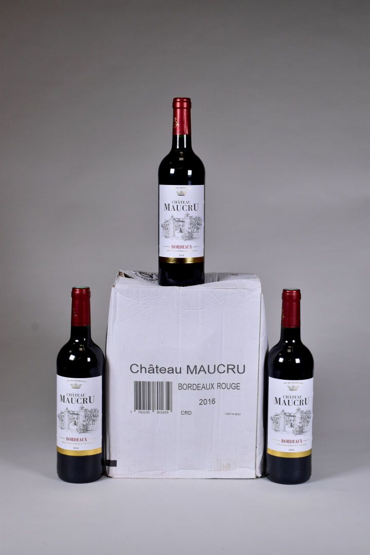 Null 42 Flaschen (verpackt in Kartons zu 6 Flaschen), Bordeaux, Château Maucru, &hellip;