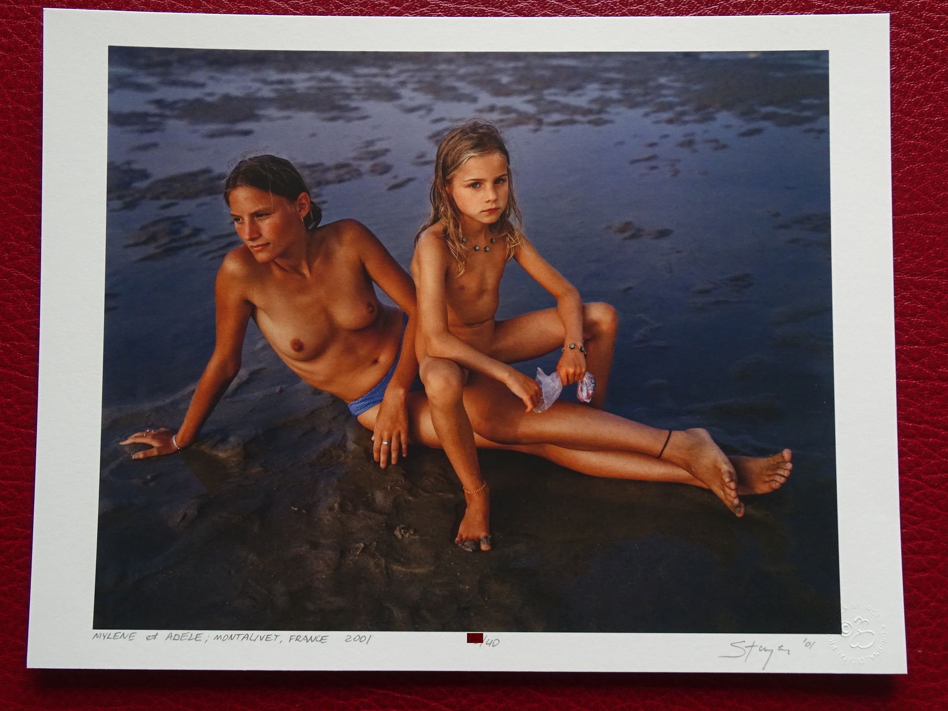 Null Hand signed, titled and numbered in pencil by Jock Sturges and embossed sea&hellip;