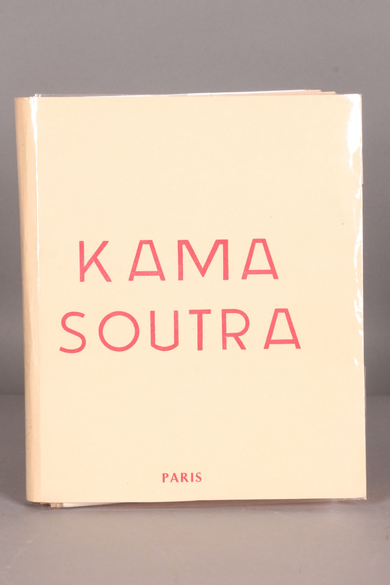 [CURIOSA]. «Le Kama soutra» Paris, s.N., s.D. In-4 (29 x 23), en feuilles, non c&hellip;