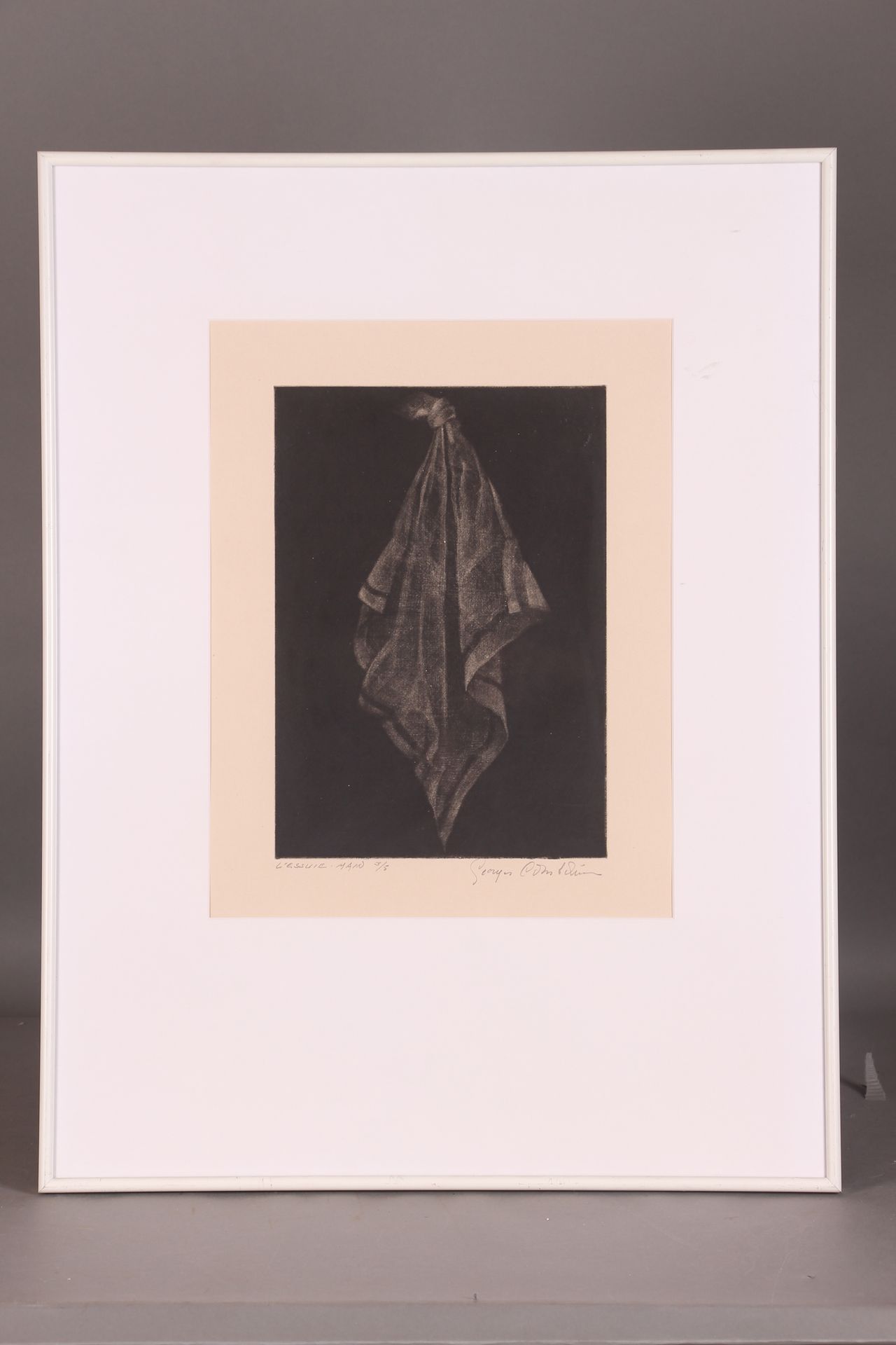 Georges COMHAIRE. «Paysage» Ens. 2 p. Feutre sur papier, 26 x 35. Signé en bas à&hellip;