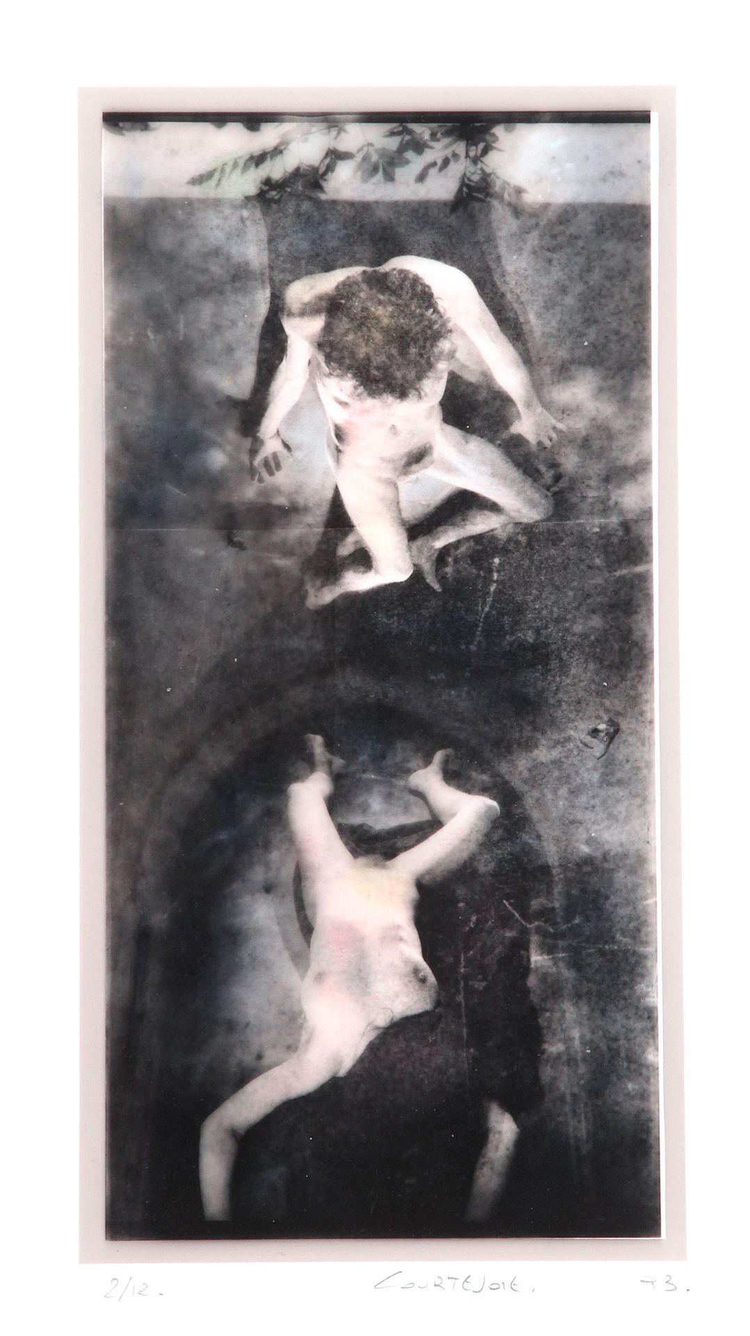 Jacques COURTEJOIE. "Untitled. 1993" Original hand-heightened photograph, 30.5 x&hellip;