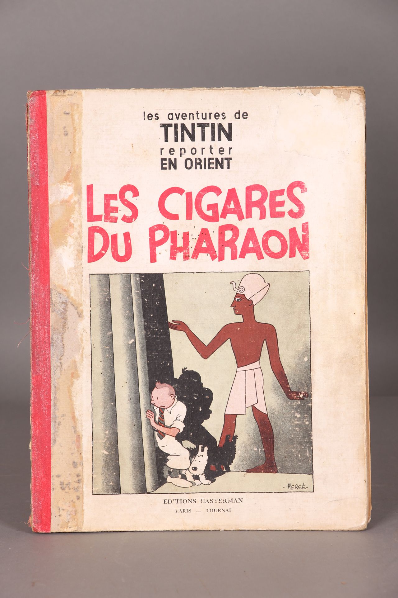 [TINTIN]. HERGÉ. «Les aventures de Tintin reporter en Orient. Les cigares du pha&hellip;