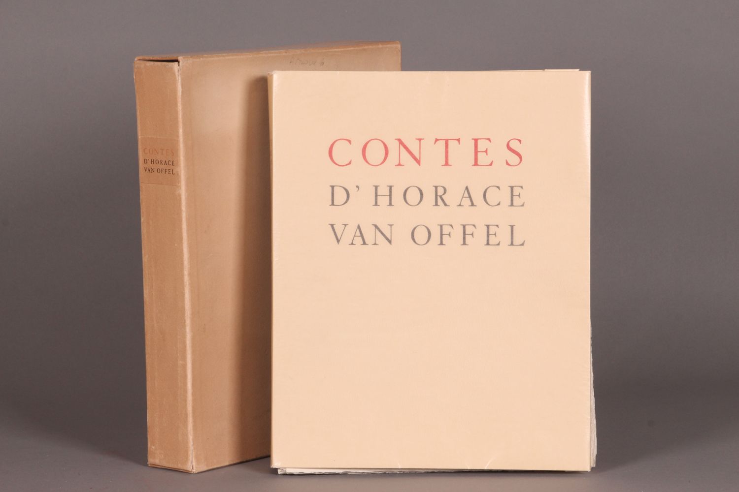 [CROMMELYNCK. ANTO CARTE. ENSOR et al]. VAN OFFEL (Horace). «Contes» Bruxelles.,&hellip;