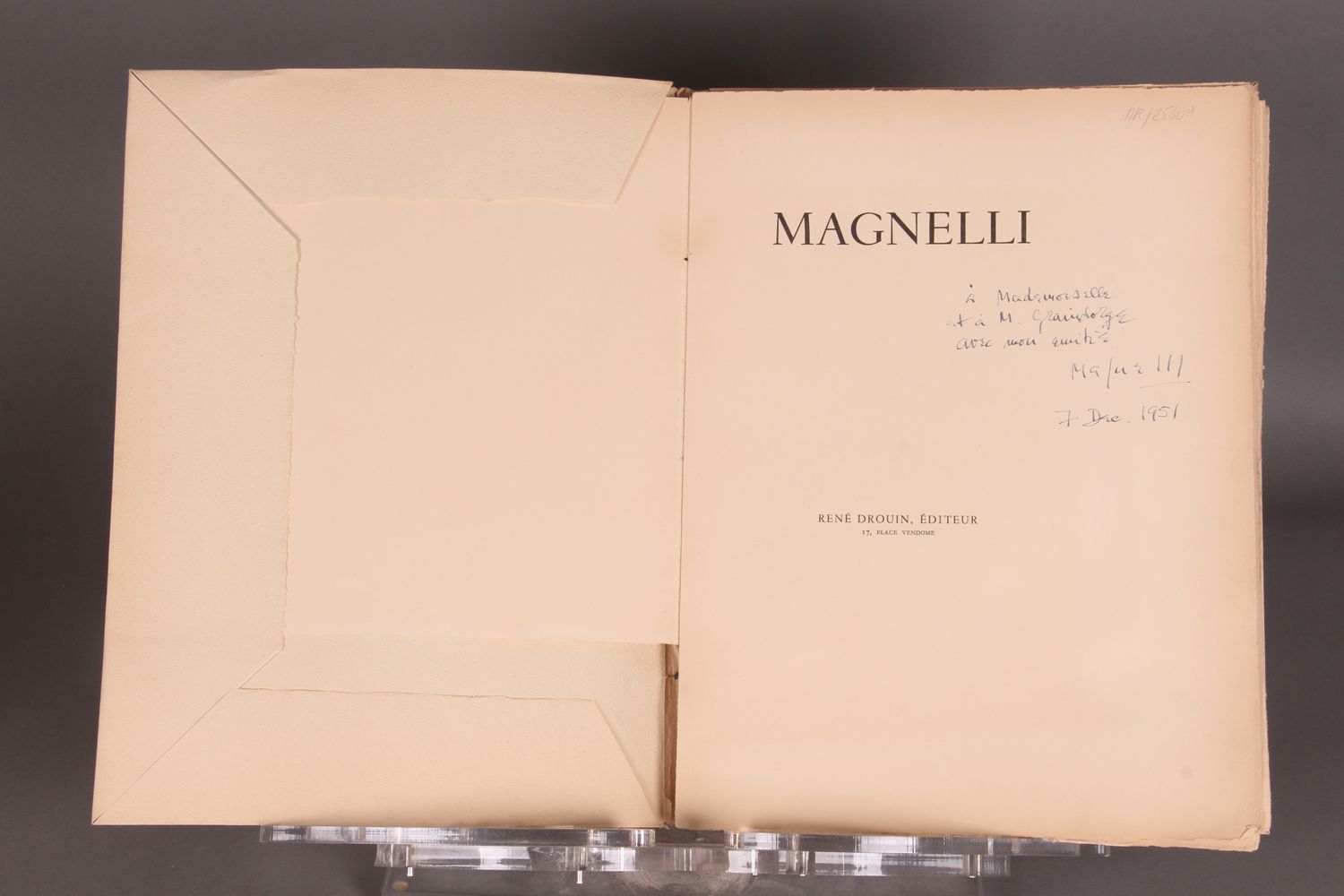 [MAGNELLI (Alberto)]. «Catalogue de l’exposition des œuvres de Magnelli à la Gal&hellip;