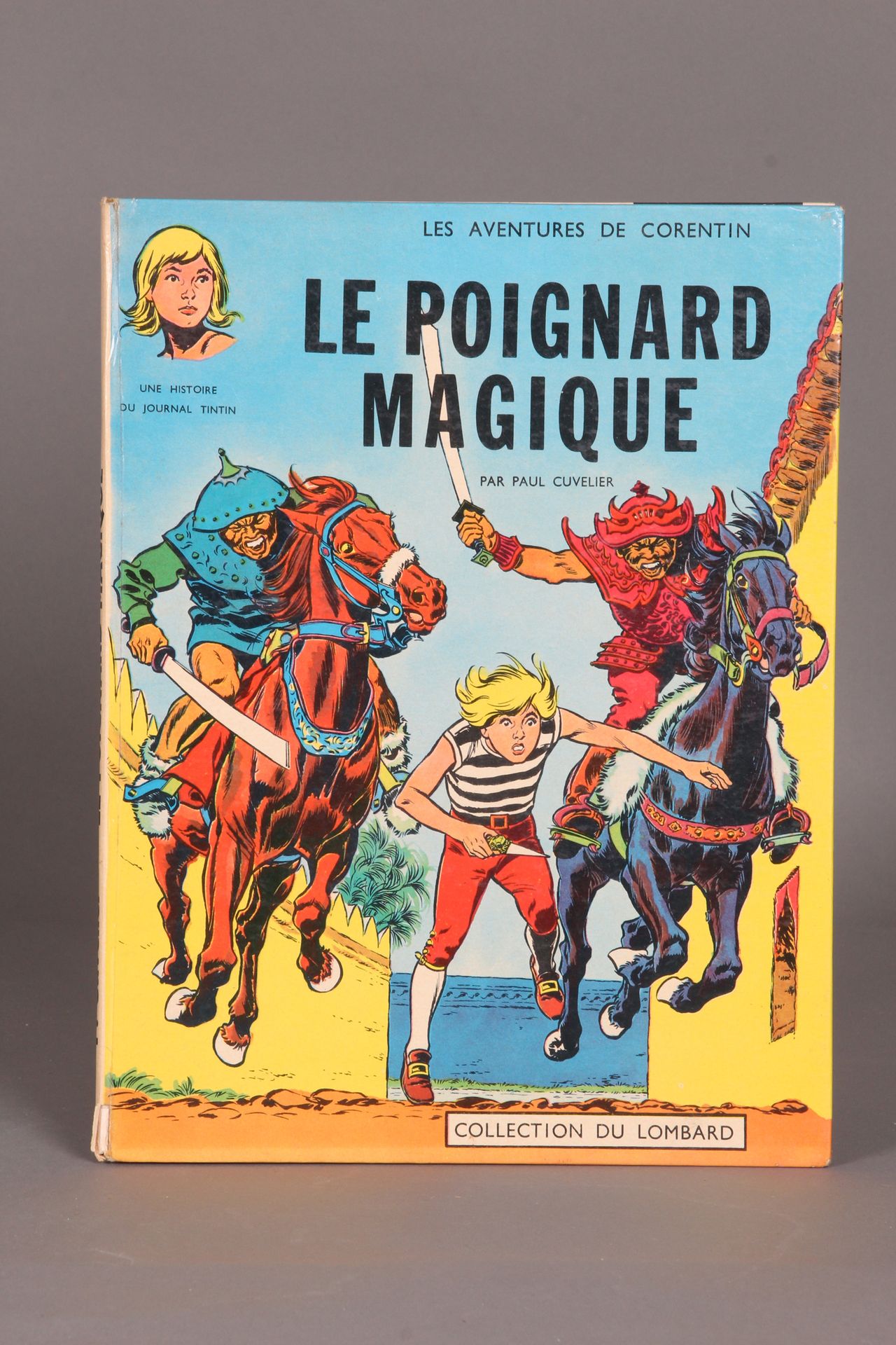 [CORENTIN]. Paul CUVELIER. «Le poignard magique» Bruxelles, Lombard, 1963. Editi&hellip;