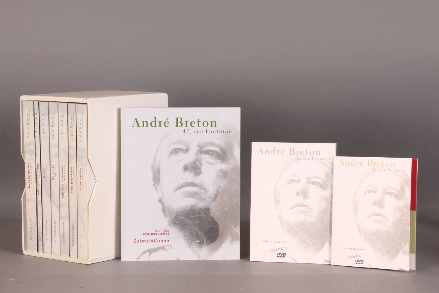 [ANDRÉ BRETON]. CALMELS. COHEN. «Catalogue de vente aux enchères. André Breton» &hellip;