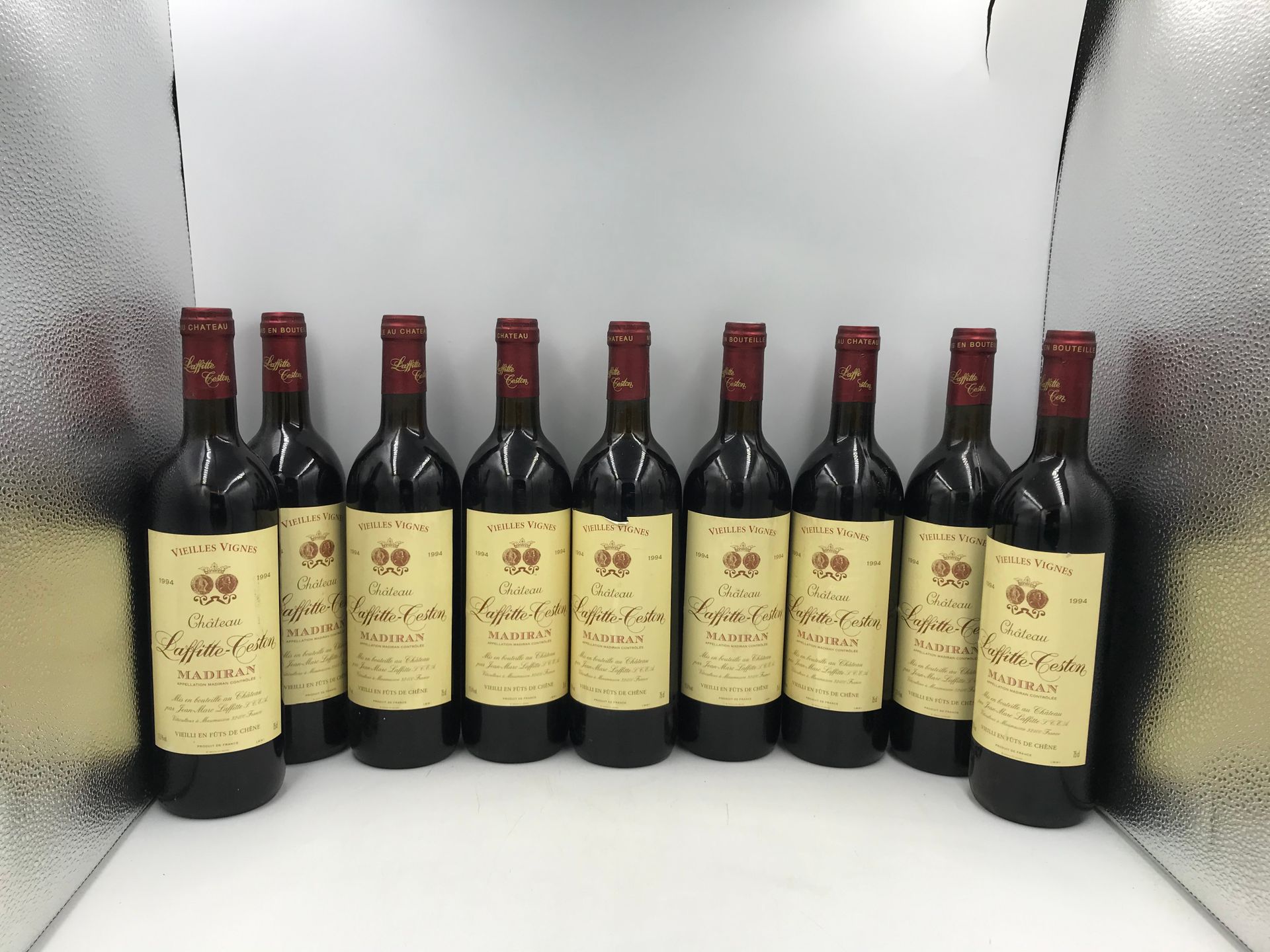 9 Bouteilles MADIRAN Vieilles Vignes mise Château Laffitte Ceston, 1994 9 Botell&hellip;