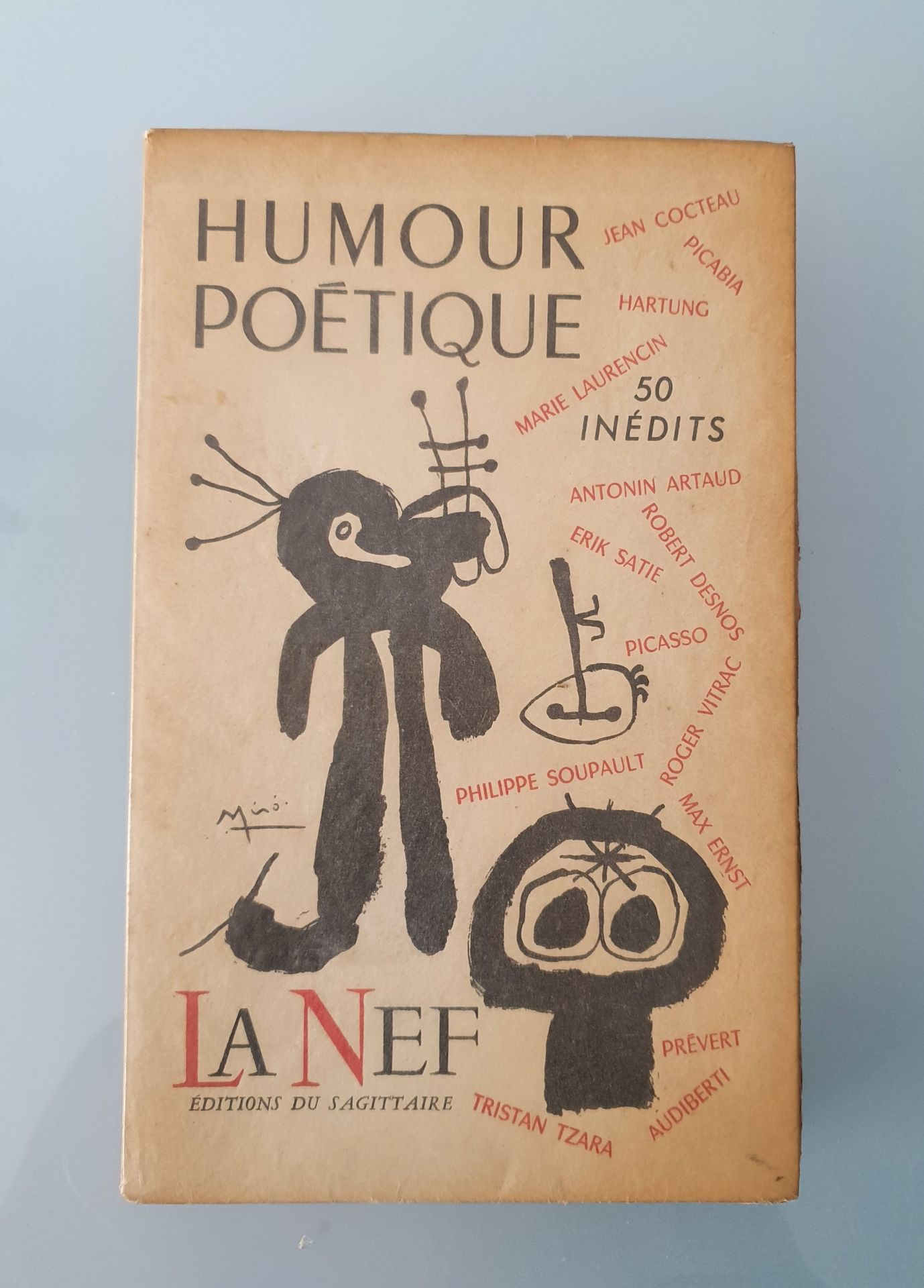 VILLON (Jacques) & MIRO (Joan). Humour poétique. 50 inédits recueillis par Georg&hellip;